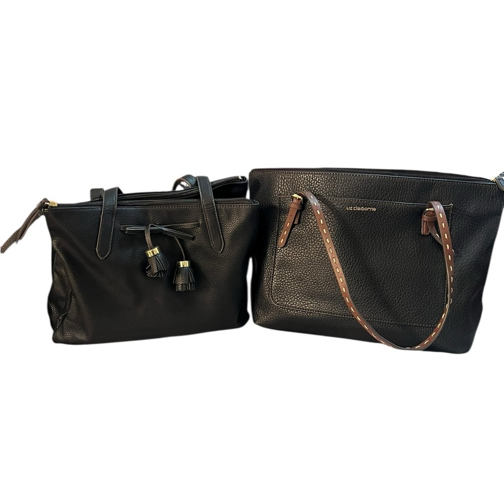 Liz Claiborne Black and Brown Purses